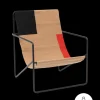 Outdoor Seating | Chairs And Benches<ferm LIVING Desert Lounge Chair - Black/ Block