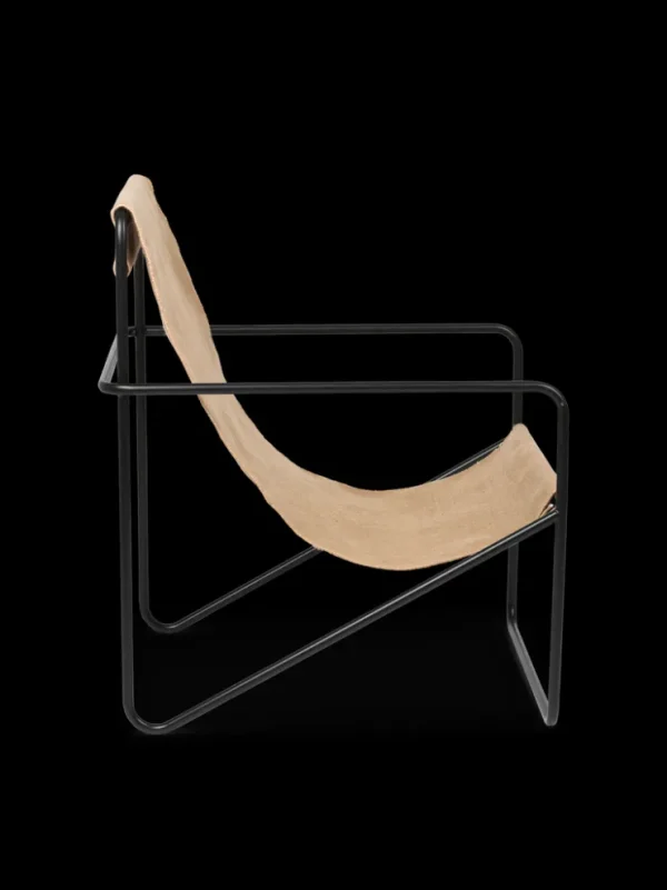 Outdoor Seating | Chairs And Benches<ferm LIVING Desert Lounge Chair - Black/ Sand