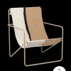 Outdoor Seating | Chairs And Benches<ferm LIVING Desert Lounge Chair - Cashmere/Soil Light Beige