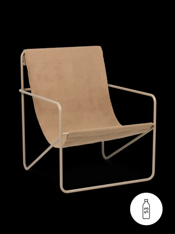 Outdoor Seating | Chairs And Benches<ferm LIVING Desert Lounge Chair - Cashmere/ Sand