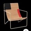 Outdoor Seating | Chairs And Benches<ferm LIVING Desert Lounge Chair - Cashmere/ Block