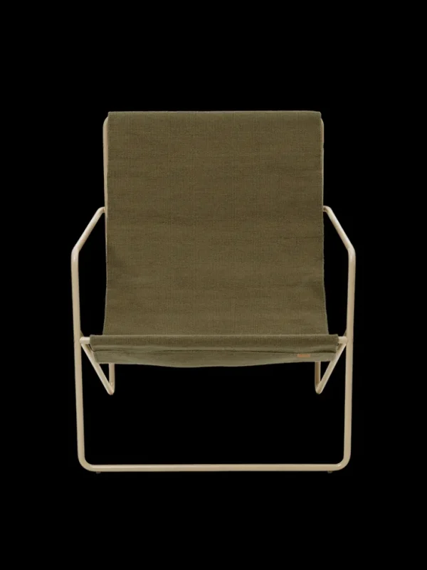 Outdoor Seating | Chairs And Benches<ferm LIVING Desert Lounge Chair - Cashmere/ Olive