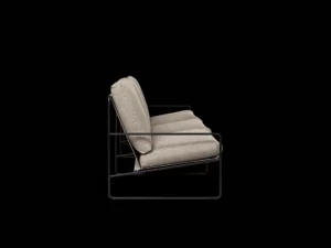 Outdoor Seating | Outdoor Furniture<ferm LIVING Desert 3-seater - Dolce - Black/ Dark Sand