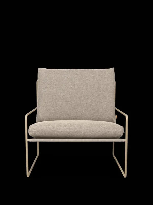 Outdoor Seating | Outdoor Furniture<ferm LIVING Desert 1-seater - Dolce - Cashmere/ Dark Sand