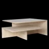 Tables<ferm LIVING Distinct Grande Duo Tables - Travertine