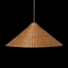 Pendant Lamps<ferm LIVING Dou Lampshade - Ø68 - Natural