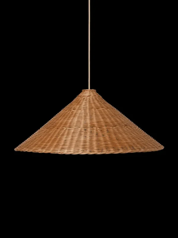 Pendant Lamps<ferm LIVING Dou Lampshade - Ø68 - Natural