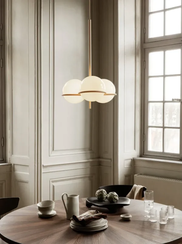 Pendant Lamps<ferm LIVING Era Chandelier - - UL Eggshell