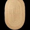 Round Rugs<ferm LIVING Eternal Oval Jute Rug - - 140 x 240 cm Natural