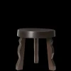 Stools<ferm LIVING Faye Stool - Dark Stained Mango Wood Dark Brown