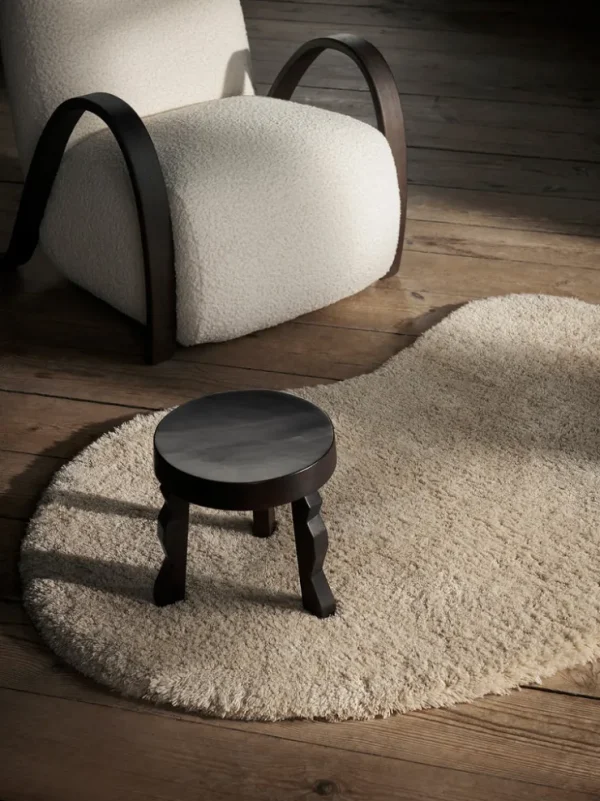 Stools<ferm LIVING Faye Stool - Dark Stained Mango Wood Dark Brown