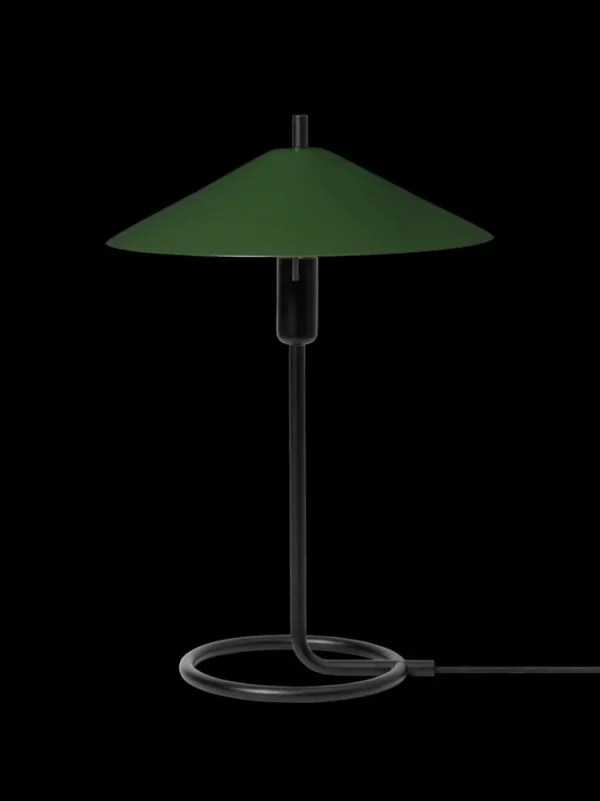 Table Lamps<ferm LIVING Filo Table Lamp - /Dark Olive - UL Black