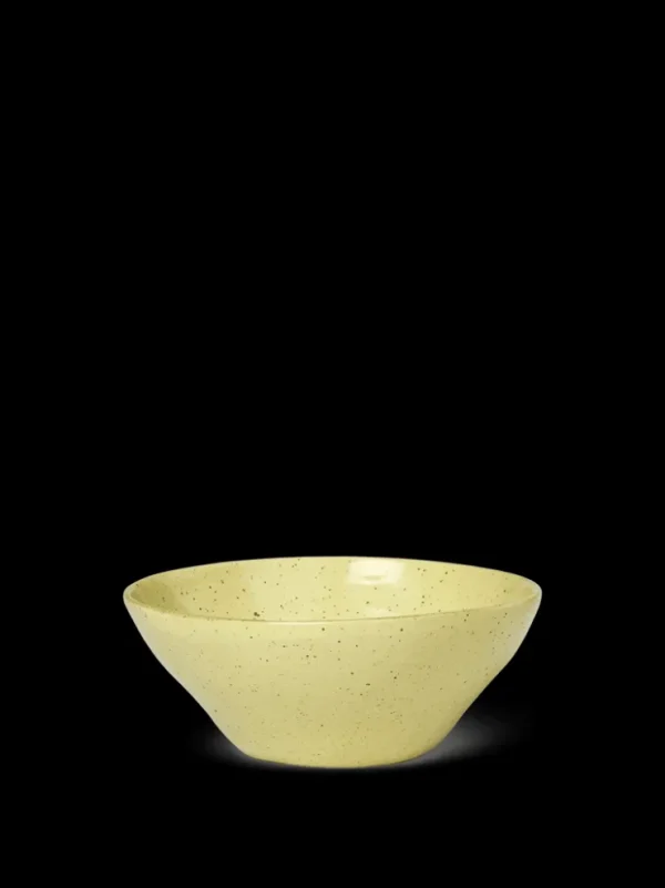 Plates And Bowls<ferm LIVING Flow Bowl - Medium - Speckle Yellow