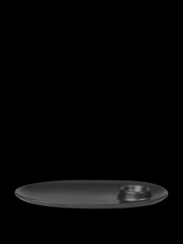 Plates And Bowls<ferm LIVING Flow Breakfast Plate - Black