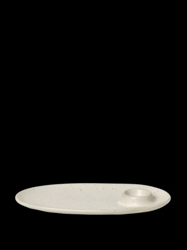 Plates And Bowls<ferm LIVING Flow Breakfast Plate - speckle Off-White