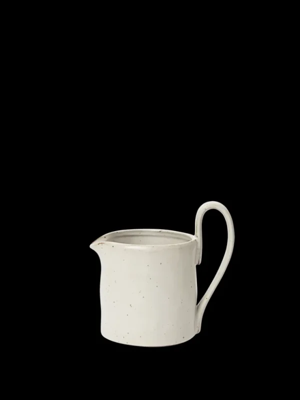 Carafes<ferm LIVING Flow Milk Jar - Speckle Off-White