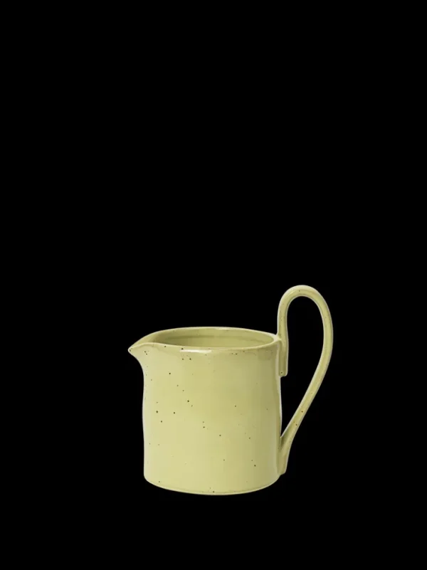 Carafes<ferm LIVING Flow Milk Jar - Speckle Yellow