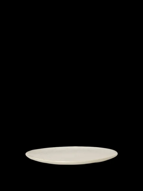 Plates And Bowls<ferm LIVING Flow Plate - Medium - speckle Off-White