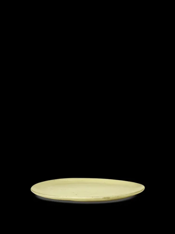 Plates And Bowls<ferm LIVING Flow Plate - Medium - Speckle Yellow