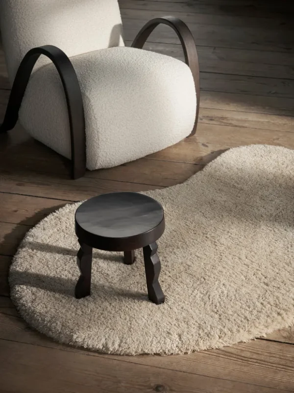 Round Rugs<ferm LIVING Forma Wool Rug - Small - Off-White