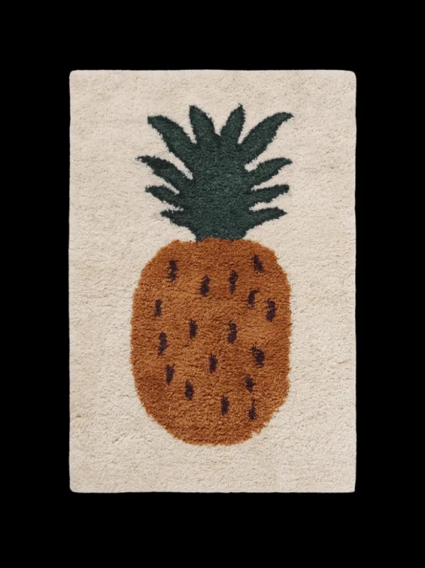 Rugs<ferm LIVING Fruiticana Tufted Pineapple Rug - 120 x 180 cm Yellow