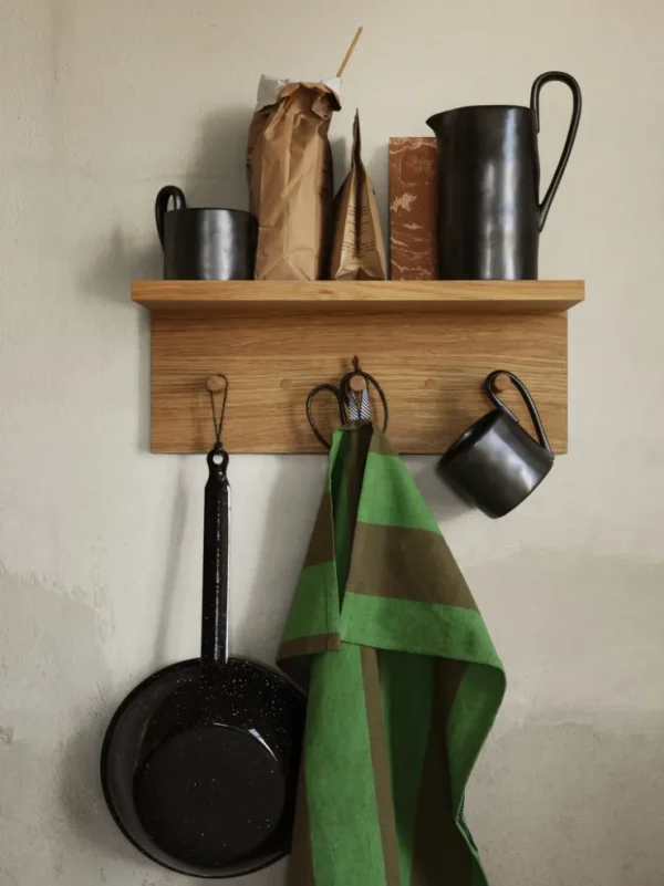 Kitchen Textiles<ferm LIVING Hale Tea Towel - /Green Olive