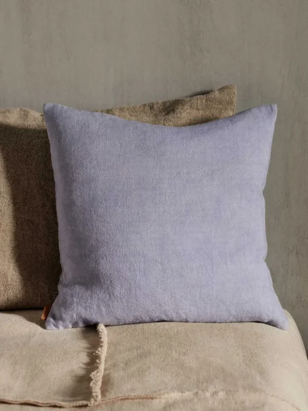 Cushions<ferm LIVING Heavy Linen Cushion - Lilac