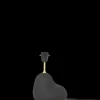 Table Lamps<ferm LIVING Hebe Lamp Base Small - - UL Dark Grey