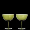 Glasses<ferm LIVING Host Cocktail Glasses - Set of 2 - Moss Green