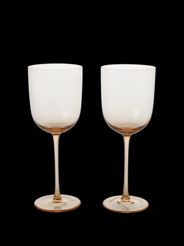 Glasses<ferm LIVING Host Red Wine Glasses - Set of 2 - Blush