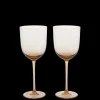 Glasses<ferm LIVING Host White Wine Glasses - Set of 2 - Blush