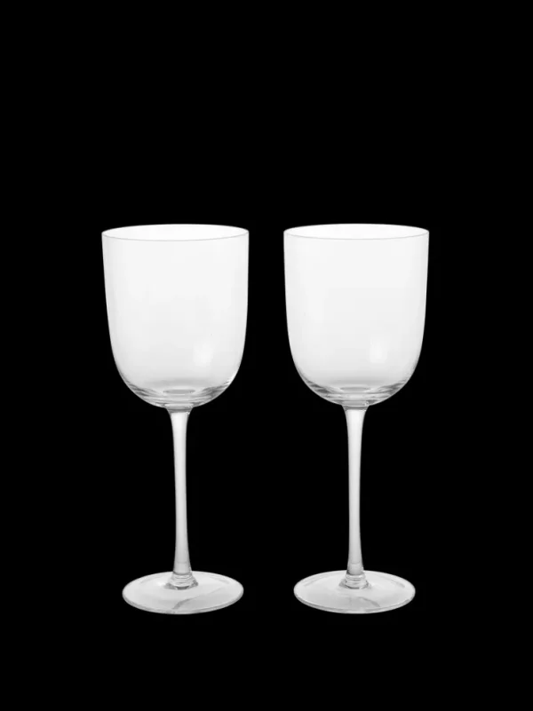 Glasses<ferm LIVING Host White Wine Glasses - Set of 2 - Clear