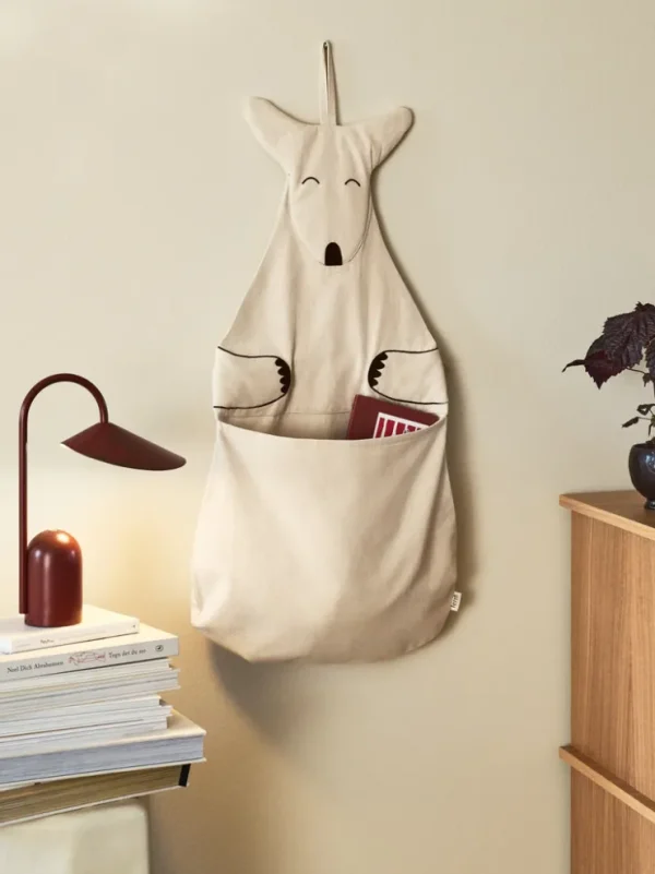 Accessories<ferm LIVING Kangaroo Wall Storage - Undyed