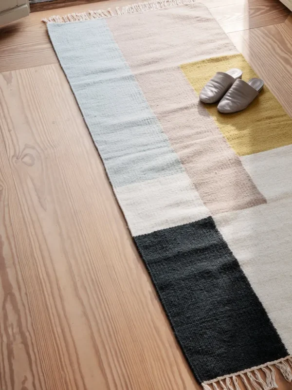 Mats And Runners<ferm LIVING Kelim Runner - Squares Curry