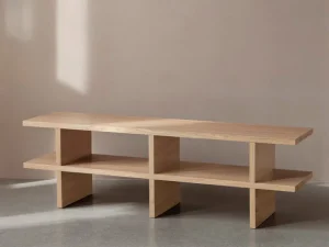 Storage And Shelves | Tables<ferm LIVING Kona Bench - Veneer Natural Oak