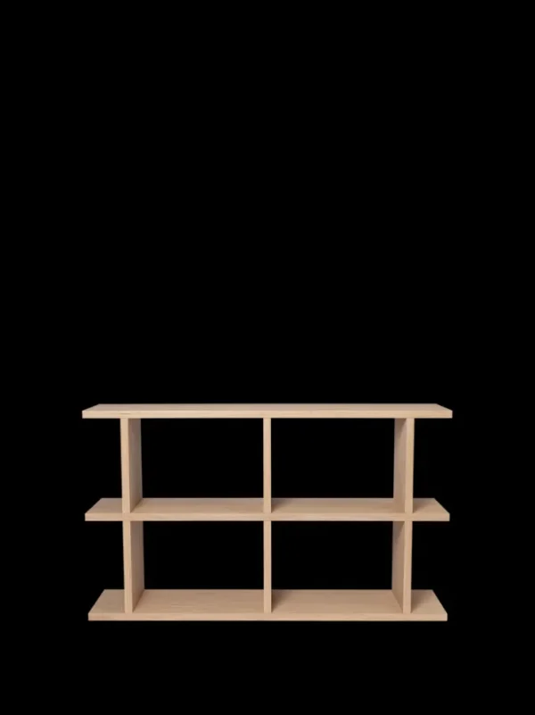 Storage And Shelves<ferm LIVING Kona Bookcase - 2x2 - Veneer Natural Oak