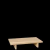 Tables<ferm LIVING Kona Low Table - Veneer Natural Oak