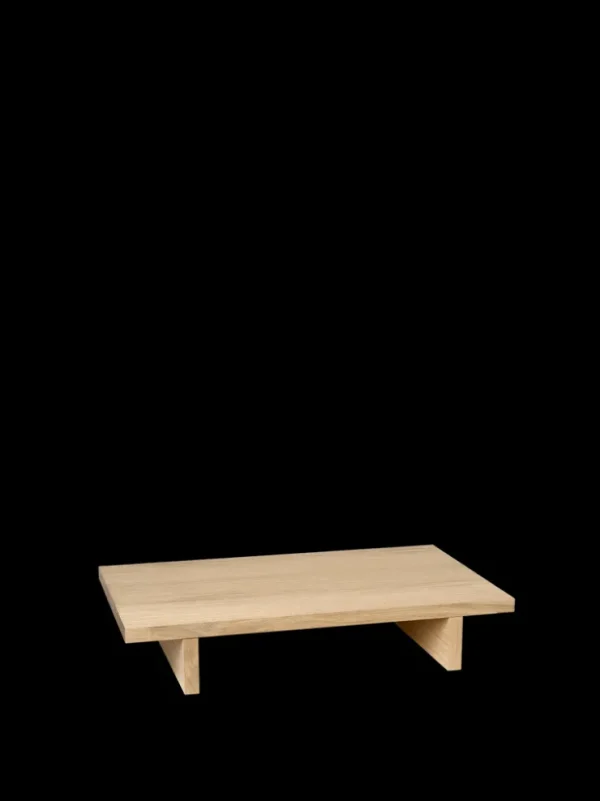 Tables<ferm LIVING Kona Low Table - Veneer Natural Oak