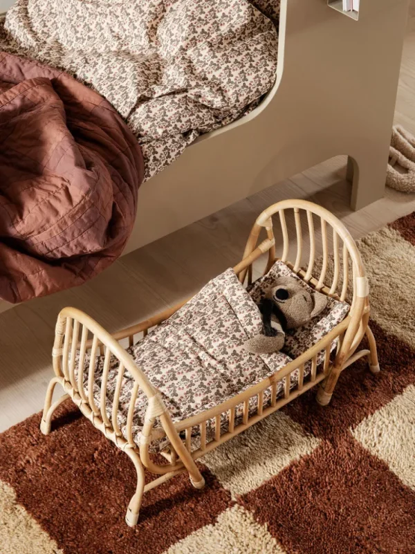 Toys<ferm LIVING Kuku Doll Bed Natural