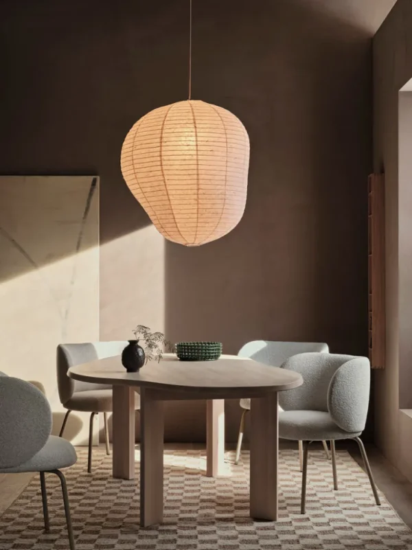 Pendant Lamps<ferm LIVING Kurbis Lampshade - 80 - Natural