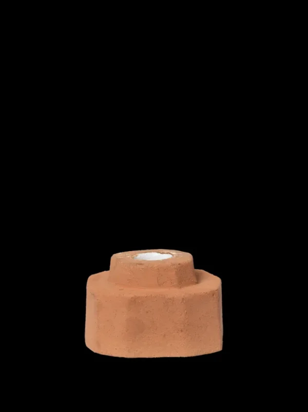 Candleholders<ferm LIVING Kurinu Candle Holder - Terracotta