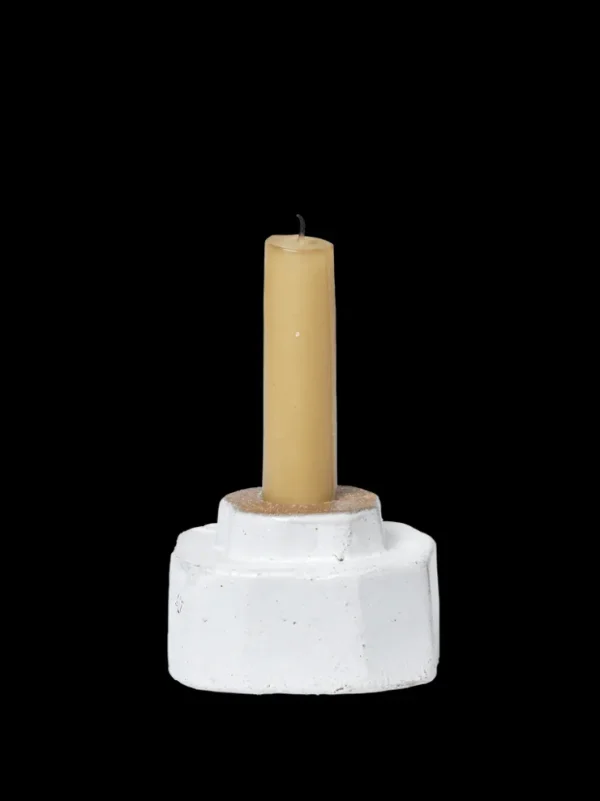 Candleholders<ferm LIVING Kurinu Candle Holder - White