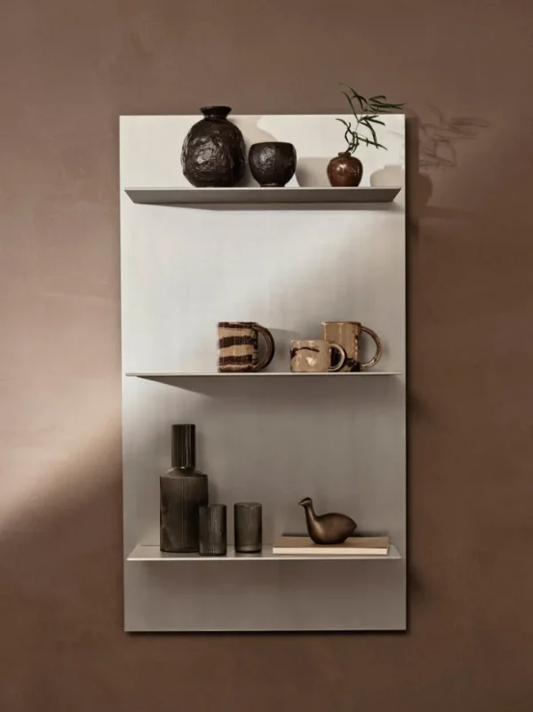 Storage And Shelves<ferm LIVING Lager Wall Shelf - Triple - Aluminium