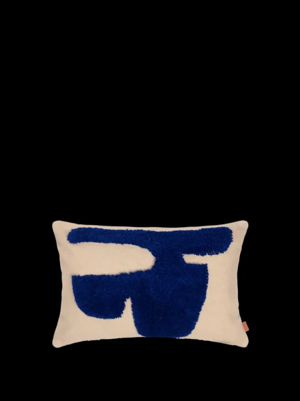 Cushions<ferm LIVING Lay Cushion - Rectangular - /Bright Blue Sand