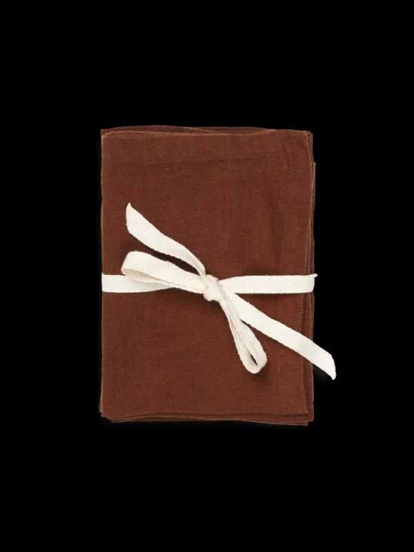 Kitchen Textiles<ferm LIVING Linen Placemat - Set of 2 - Cinnamon