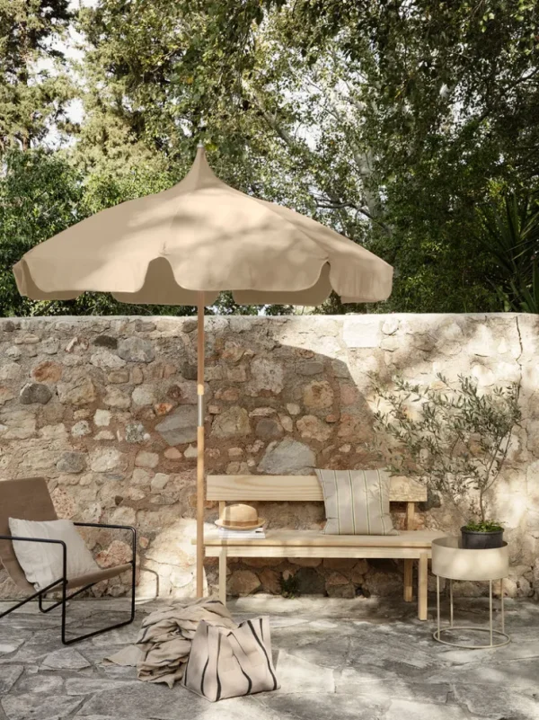 Outdoor Accessories | Outdoor Furniture<ferm LIVING Lull Umbrella - Cashmere