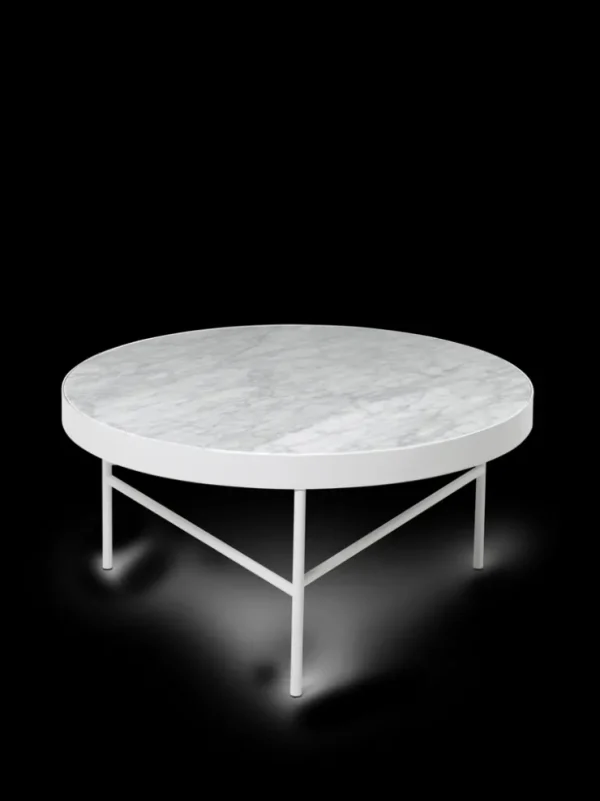 Tables<ferm LIVING Marble Table - Large - White