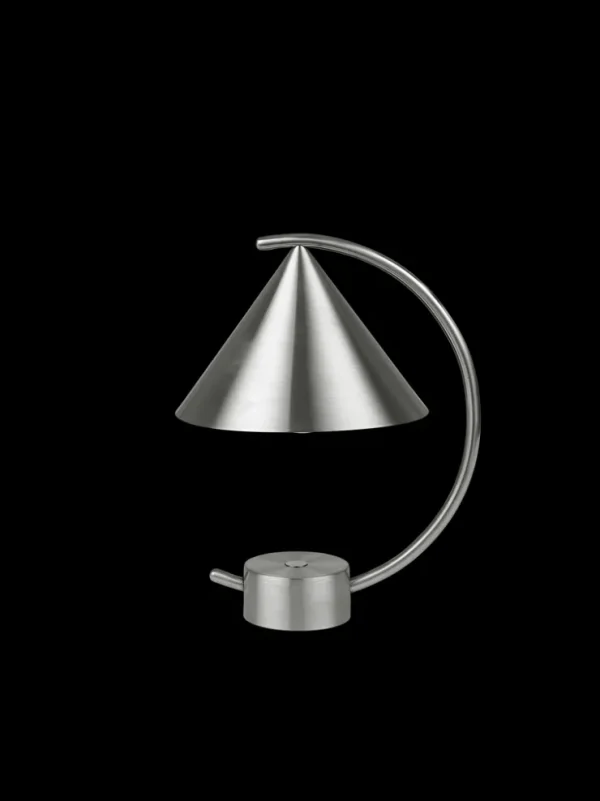 Table Lamps | Portable Lamps<ferm LIVING Meridian Lamp - Brushed Steel - UL Stainless Steel