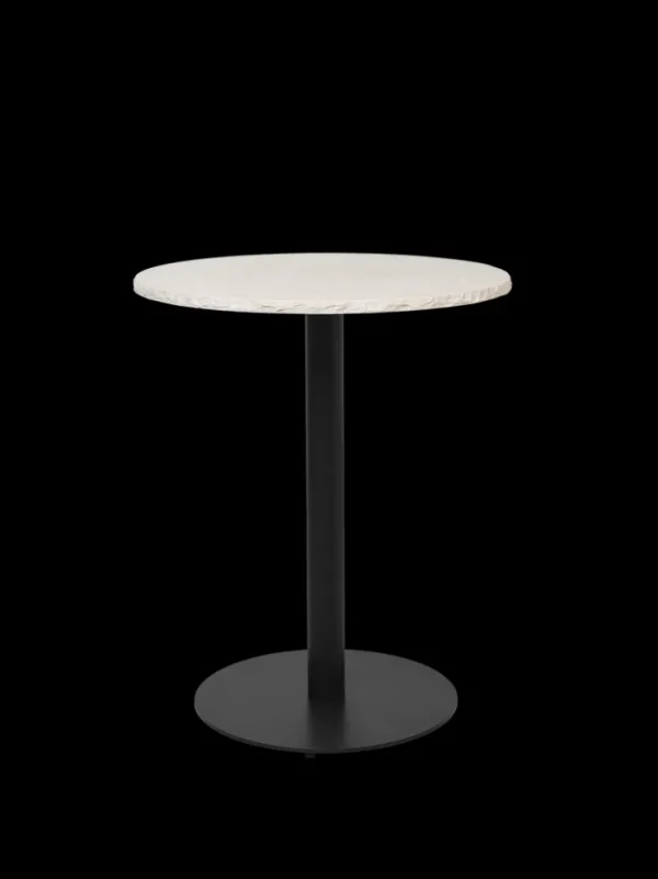 Tables<ferm LIVING Mineral Café Table - Bianco Curia - Black