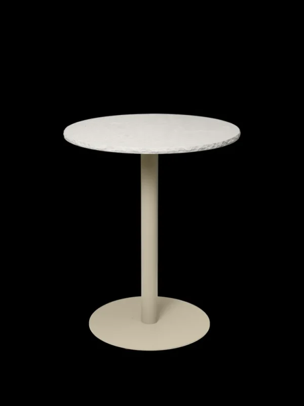 Tables<ferm LIVING Mineral Café Table - Bianco Curia - Cashmere